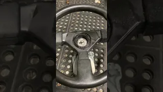 How to remove stubborn boat steering wheel