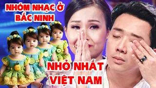 NHÓM NHẠC NHỎ TUỔI NHẤT BẮC NINH Thi Hát Ngọt Ngào Khiến Trấn Thành Xúc Động Giúp Đỡ 170 Triệu |THVL