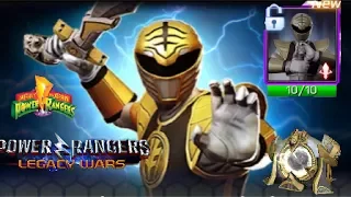 HUGE UNBOXING For MMPR WHITE RANGER & GAME PLAY ~ Power Rangers Legacy Wars