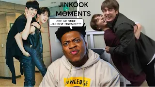 JUNGKOOK AND JIN ARE LIKE THE BROTHERS I NEVER HAD!! LOVE THIS! JINKOOK MOMENTS I THINK ABOUT ALOT