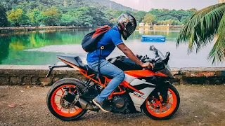 My New KTM RC 390  First Ride! ( 3 Reasons why I got it ) 🔥
