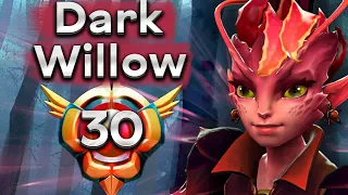 30 LVL Дарк Виллоу тащит игру! - Cr1t Dark Willow 7.34 DOTA 2