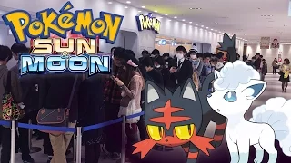 Pokémon Center - Sun & Moon Release Day in Tokyo!