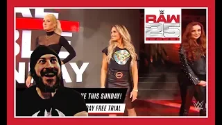 Reaction: TRISH STRATUS & Other Female LEGENDS Honoured At WWE RAW 25 (Jan. 22, 2018)