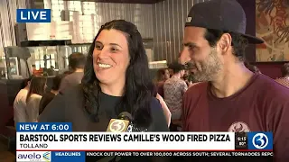 VIDEO: Barstool Sports reviews Camille's Wood Fired Pizza in Tolland