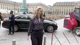 Natalie Dormer and more at the Schiaparelli Haute Couture Fashion show in Paris