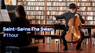 [1HR] Saint-Saëns - The Swan (Cello and Piano)