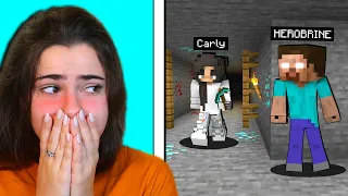 SPAVENTO LA MIA RAGAZZA CON HEROBRINE - MINECRAFT ITA