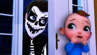 Who's At the Door? - Don't Open The Door To Strangers | Nursery Rhymes & Kids Songs | Spookids