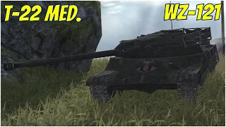 T-22 Med. & WZ-121 ● WoT Blitz