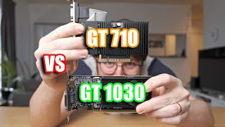 Nvidia GT 1030 vs GT 710: Should you pay twice as much for the GT 1030?