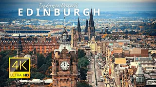 Edinburgh, Scotland 🏴󠁧󠁢󠁳󠁣󠁴󠁿  in 4K ULTRA HD 60FPS video by Drone