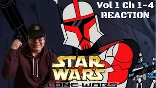 Star Wars Clone Wars 2003 REACTION!! Volume 1 Chapters 1-4