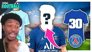 NBA Fan Plays "Guess The Footballer By Jersey Number At Club And National Team"!! (2021)