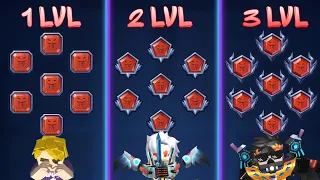 Руны 1LvL vs 2LvL vs 3LvL ЧЕЛЕНДЖ. Бед варс (Блокман го)