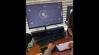 Insane osu! Speed Player tries out 390Hz Monitor