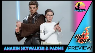 Hot Toys Star Wars Attack of the Clones Anakin Skywalker & Padme Amidala Preview