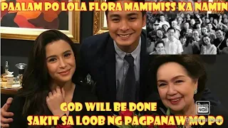 BUONG BANSA AY NAGULAT AT NAGLULUKSA SA PAGPANAW NI SUSAN ROCES LOLA FLORA COCO AT YASSI IS IN PAIN