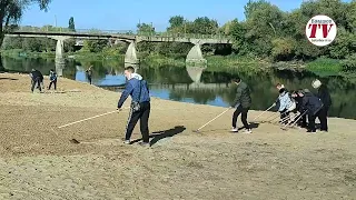 В Балашове санитарный день. Городской пляж.