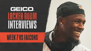 Week 7 vs Atlanta Falcons | GEICO Locker Room