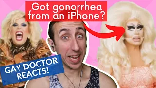 GAY DOCTOR and UNHhhh make pain into pleasure | Reaction to episode 147 Pain with Trixie and Katya