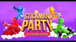 Stickman Tournament Mini Games 1 2 3 4 Player Stickman Party  2024