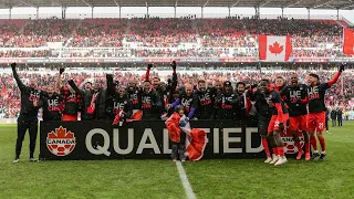 THE MOMENT Canada qualified for the 2022 FIFA World Cup