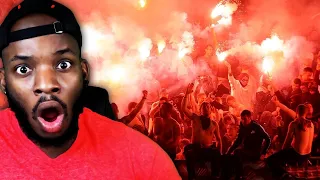 THESE FANS ARE WILD!! American Reacts to World's Best Ultras Chants! (with Lyrics)