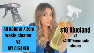 Zero Waste Cleaning Products VS DIY Homemade Cleaning Products | Is Blueland worth it?