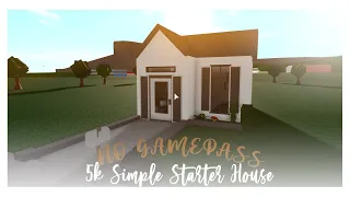 Bloxburg 5k Simple Starter House (No Gamepass) | ROBLOX | Avichi