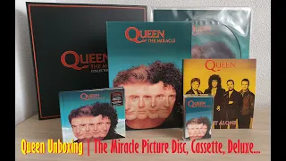 Queen Unboxing | The Miracle Picture Disc, Cassette, Deluxe...