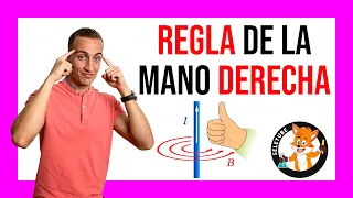 ✅ REGLA de la MANO DERECHA para el CAMPO MAGNÉTICO (Explicación FÁCIL) 🧲