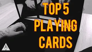 Топ 5 колод для фокусов | Лучше игральные карты | Фокусы с картами | Top 5 Playing Cards