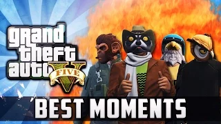 GTA 5 Best Moments - Funny Moments, Jackass, Cops! (GTA 5 Multiplayer Funtage) Whos Chaos