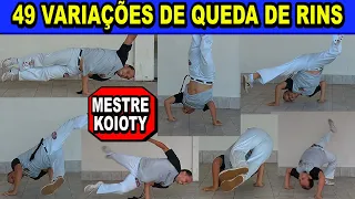 49 variações da queda de rins - Movimentos de capoeira - Mestre Koioty - Capoeira Herança de Zumbi