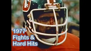 1977 NFL Fights, Cheap Shots And Hard Hits