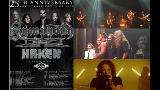 Symphony X and Haken co-headlining North American tour 2022 announced!