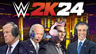 US Presidents Play WWE 2K24