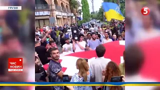 🔥ПРОТЕСТИ В ГРУЗІЇ проти "руссо турісто": "Мы вам устроим Варфоломеевскую ночь"