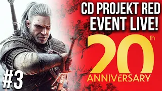 CDPR 20th Anniversary The Witcher 3 EVENT #3 Livestream! LIVE Reaction!