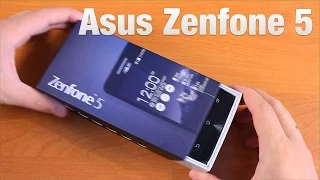 Asus Zenfone 5 Распаковка Первое Впечатление