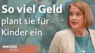 Kindergrundsicherung: Das plant Familienministerin Lisa Paus ganz konkret | WDR aktuell