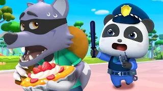 Who Took the Pie? | Police Cartoon | Five Senses | for kids | Nursery Rhymes | Kids Songs | BabyBus