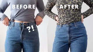 How to Make Jeans Waist BIGGER! Easy Jeans Alteration for Perfect Fit