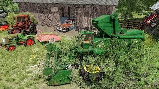 Abandoned farm full of old tractors and harvesters found | Farming Simulator 22