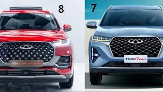 CHERY TIGGO 7 and 8 PRO Full comparison video