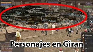 Personajes en Giran - Epic Lineage 2