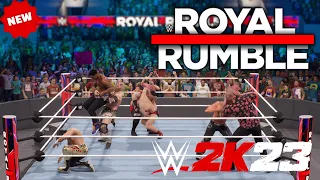 WWE 2K23 - 30 Man Royal Rumble (Full Match) Royal Rumble Gameplay #23