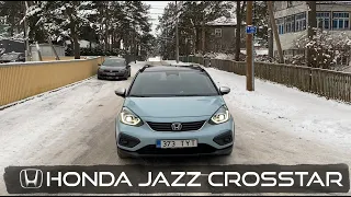 Day drive Honda Jazz (Honda Fit) Crosstar Executive Plus Hybrid 1.5 CVT 2021 POV