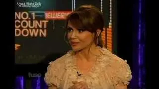 Alyssa Milano on No.1 Countdown (04.06.2009)